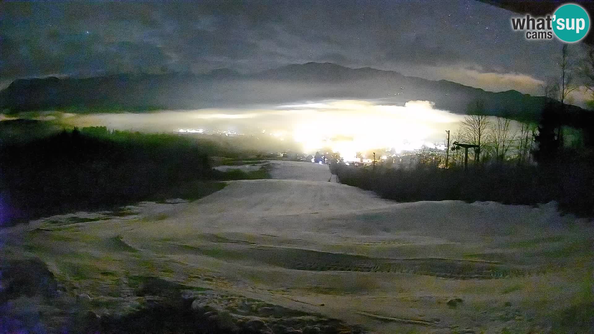 Webcam Bohinjska Bistrica – Vista live dalla stazione sciistica Kozji Hrbet