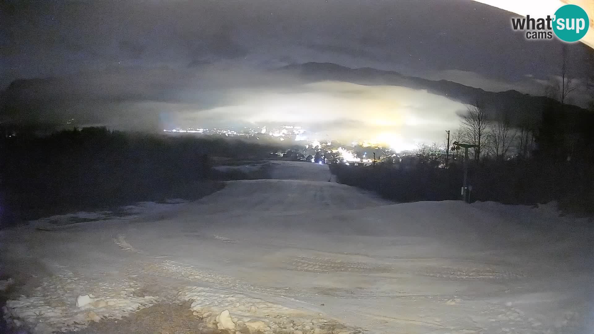 Webcam Bohinjska Bistrica – Vista live dalla stazione sciistica Kozji Hrbet