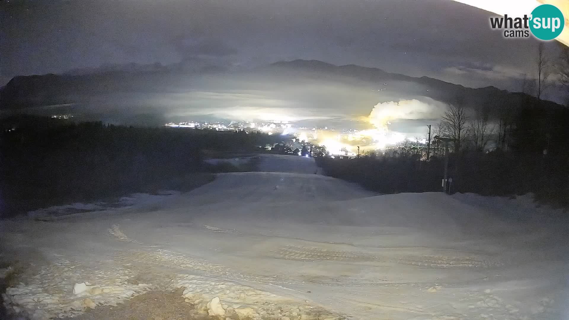 Webcam Bohinjska Bistrica – Vista live dalla stazione sciistica Kozji Hrbet