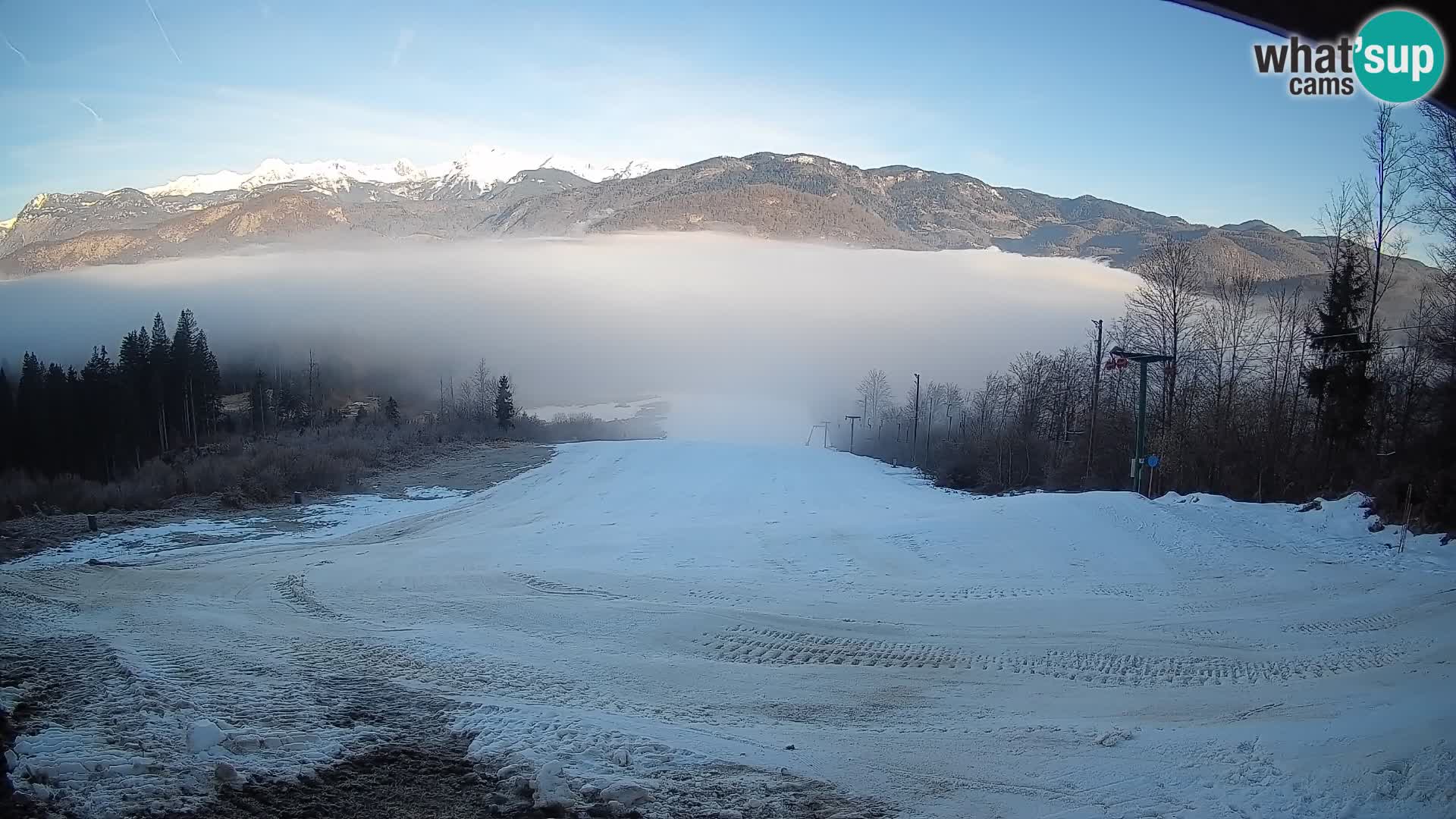 Webcam Bohinjska Bistrica – Vue en direct depuis la station de ski Kozji Hrbet