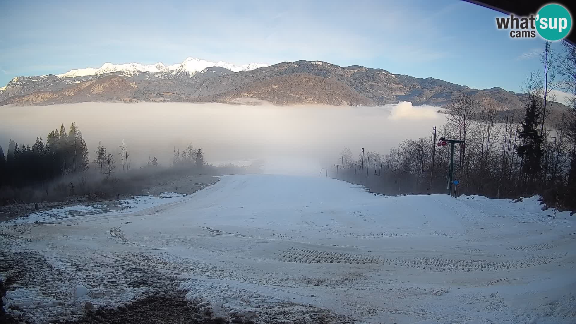 Livekamera Bohinjska Bistrica – Liveblick von der Skistation Kozji Hrbet