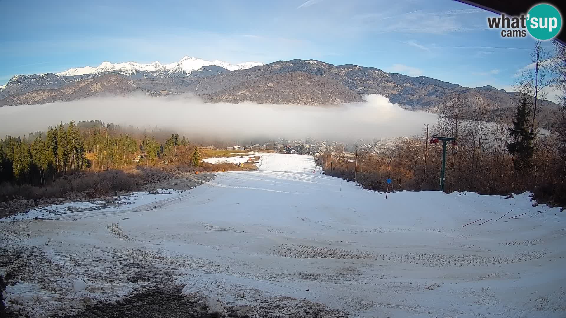 Livekamera Bohinjska Bistrica – Liveblick von der Skistation Kozji Hrbet