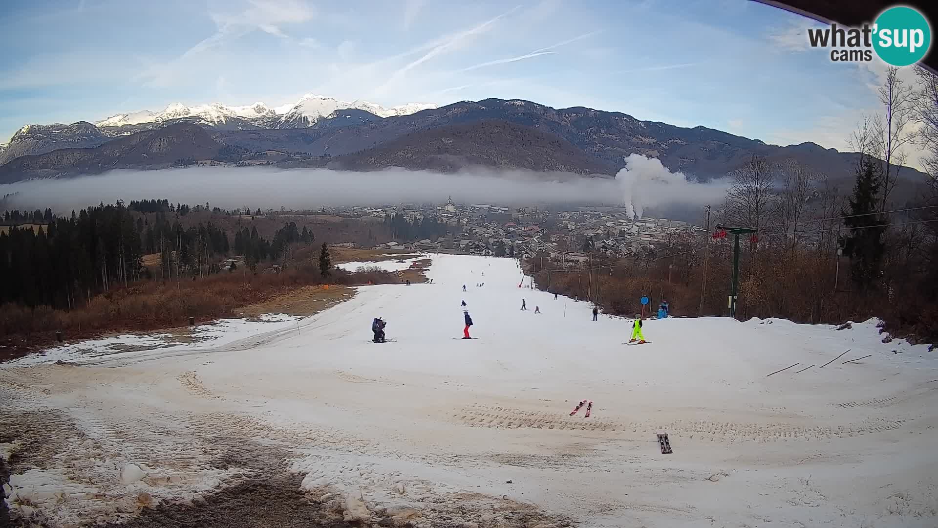 Cámara en vivo Bohinjska Bistrica – Vista en directo desde la estación de esquí Kozji Hrbet
