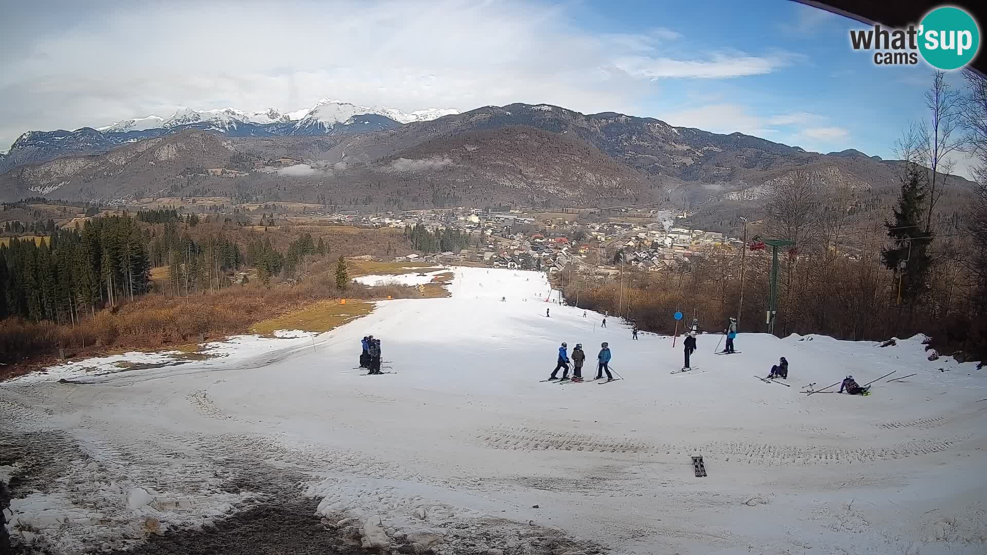 Cámara en vivo Bohinjska Bistrica – Vista en directo desde la estación de esquí Kozji Hrbet