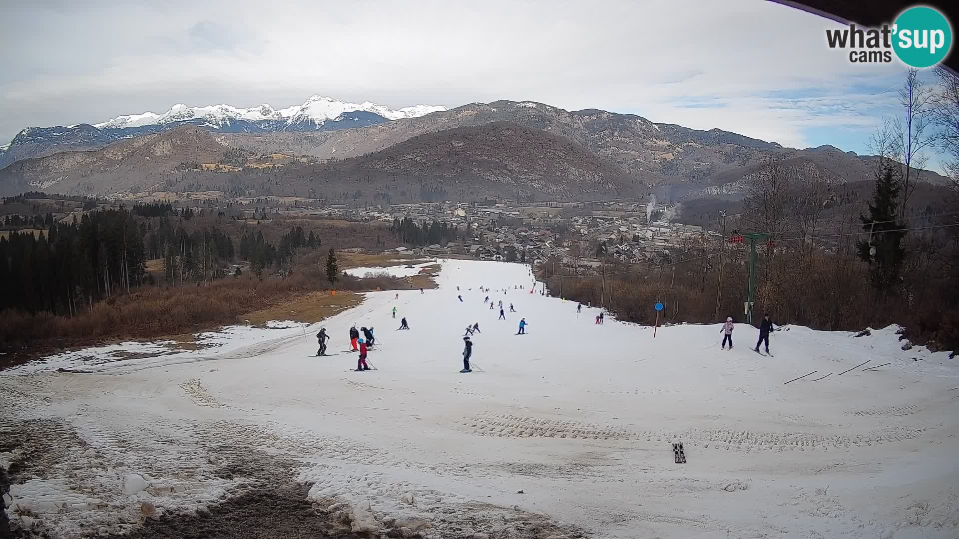Webcam Bohinjska Bistrica – Live View from Kozji Hrbet Ski Station