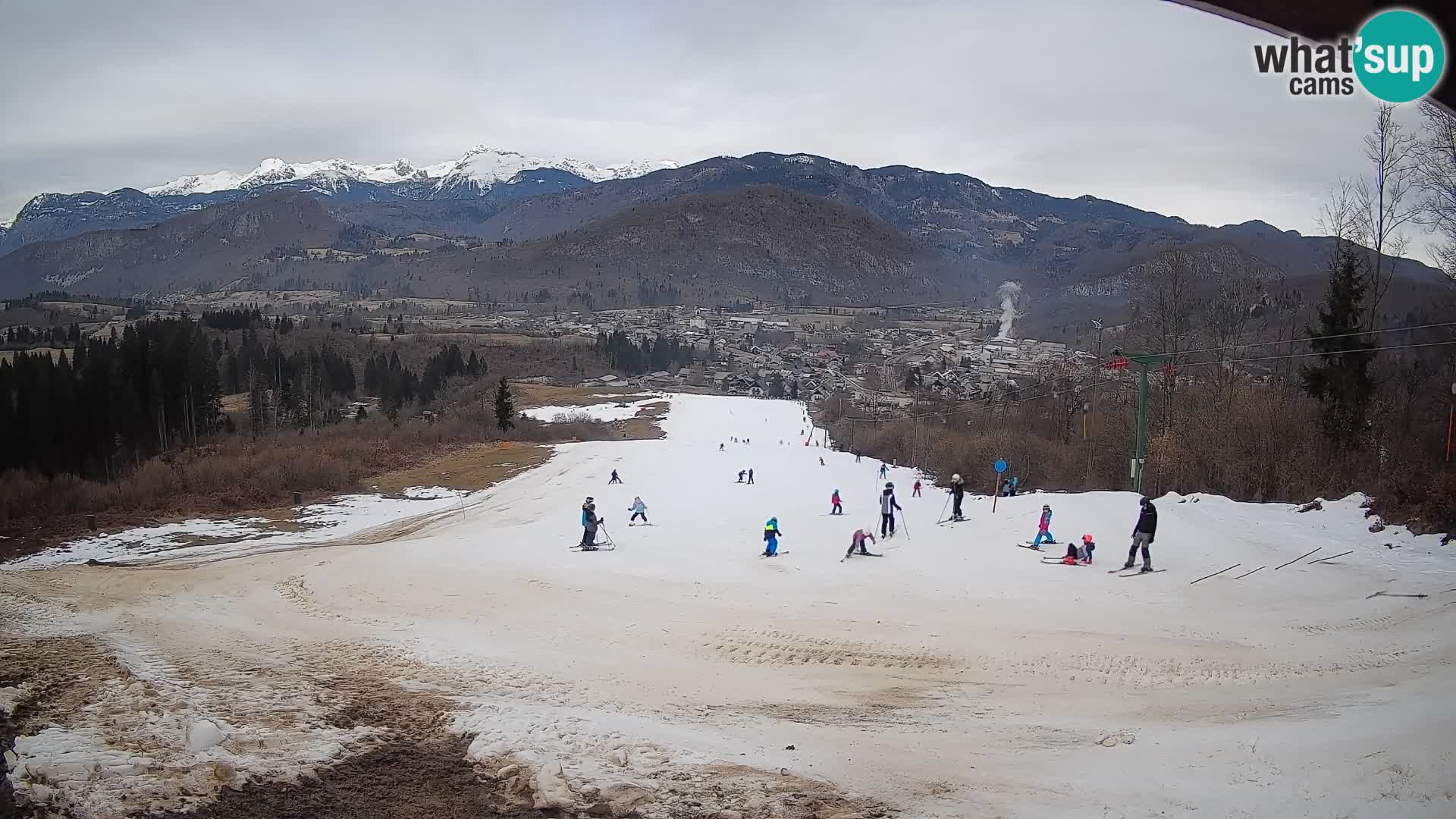Cámara en vivo Bohinjska Bistrica – Vista en directo desde la estación de esquí Kozji Hrbet