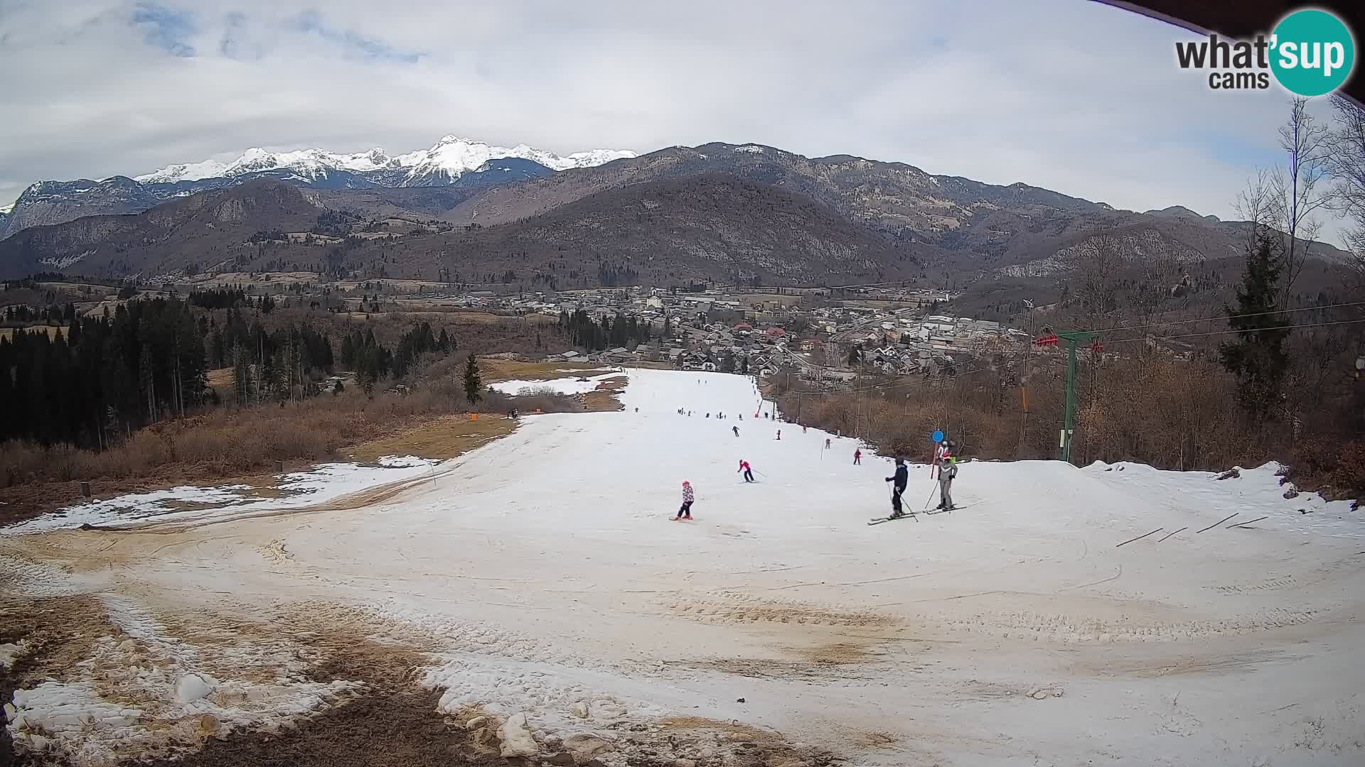 Webcam Bohinjska Bistrica – Live View from Kozji Hrbet Ski Station