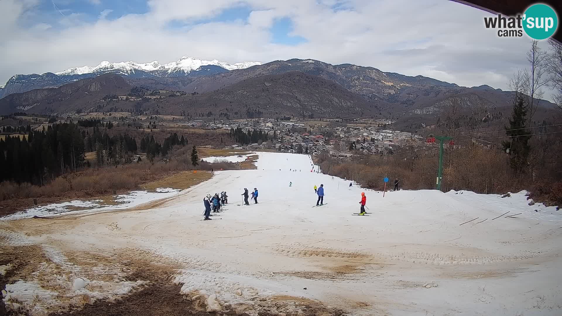 Kamera uživo Bohinjska Bistrica – Pogled u stvarnom vremenu sa skijališta Kozji Hrbet