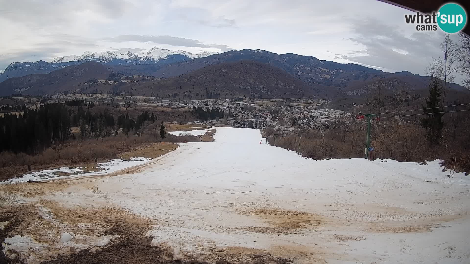 Webcam Bohinjska Bistrica – Live View from Kozji Hrbet Ski Station
