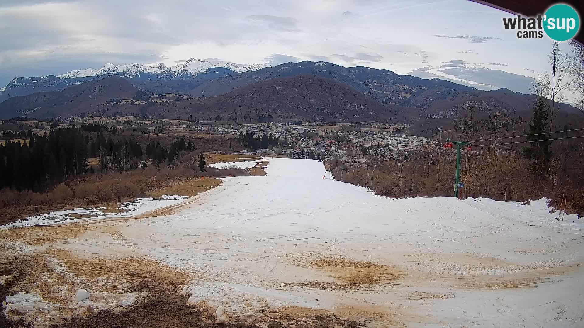 Webcam Bohinjska Bistrica – Vue en direct depuis la station de ski Kozji Hrbet