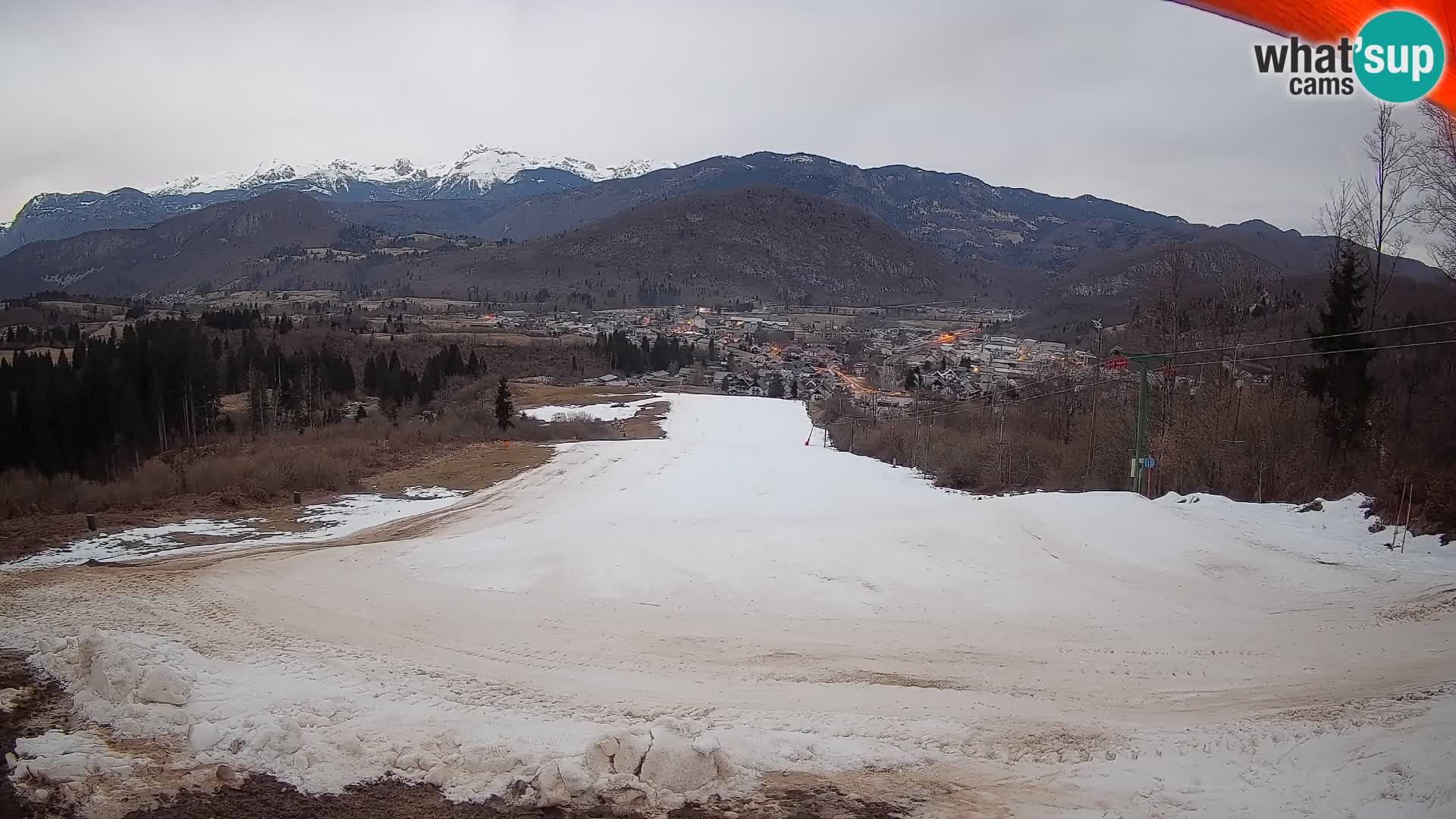 Webcam Bohinjska Bistrica – Vista live dalla stazione sciistica Kozji Hrbet
