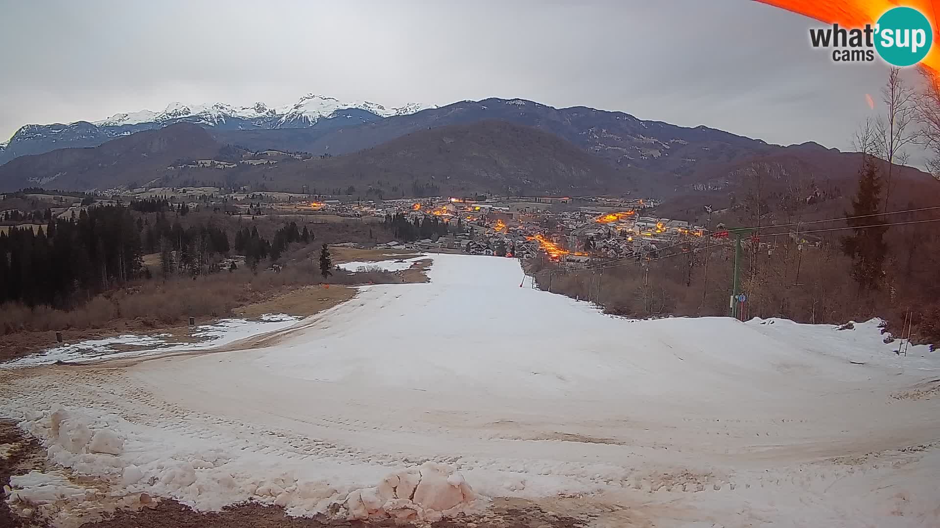 Webcam Bohinjska Bistrica – Vista live dalla stazione sciistica Kozji Hrbet