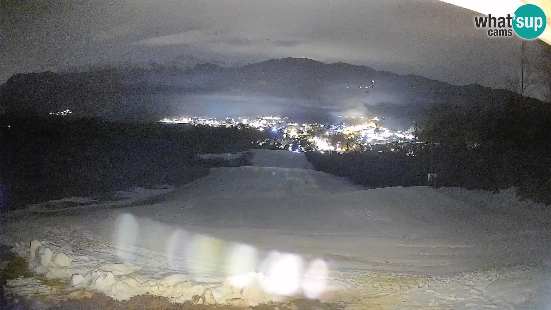 Webcam Bohinjska Bistrica – Vue en direct depuis la station de ski Kozji Hrbet
