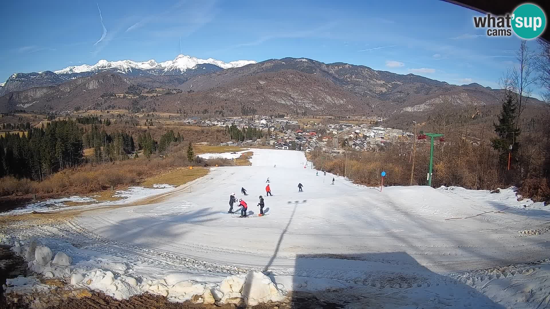 Webcam Bohinjska Bistrica – Live View from Kozji Hrbet Ski Station