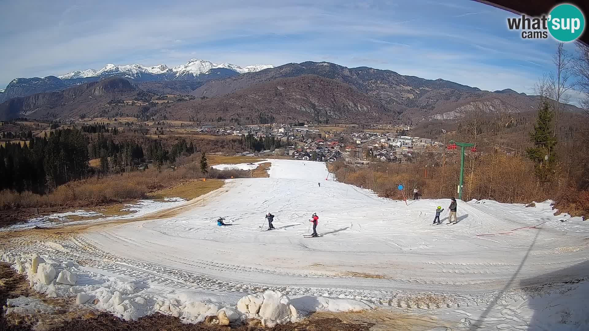 Webcam Bohinjska Bistrica – Live View from Kozji Hrbet Ski Station