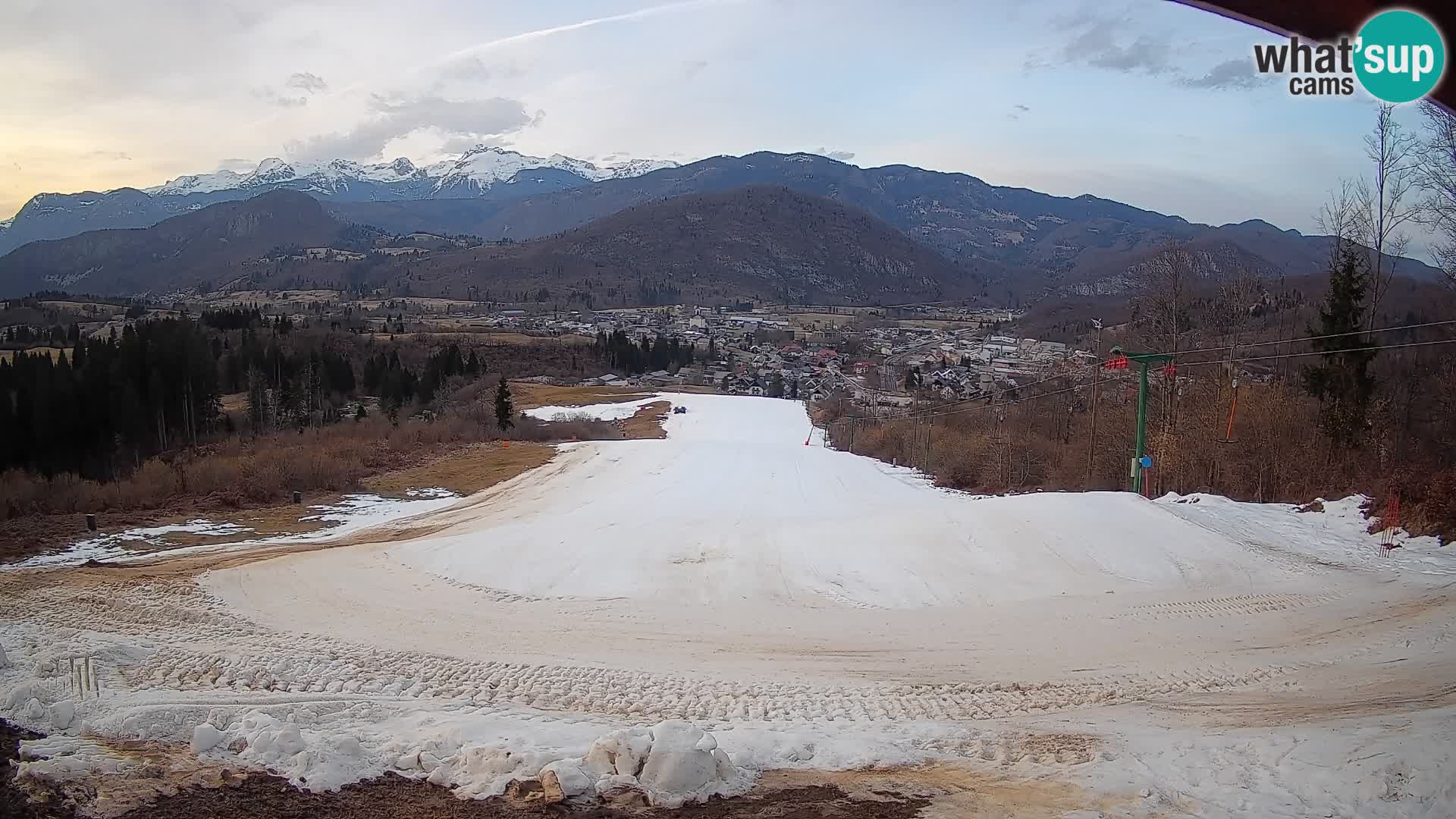 Webcam Bohinjska Bistrica – Live View from Kozji Hrbet Ski Station