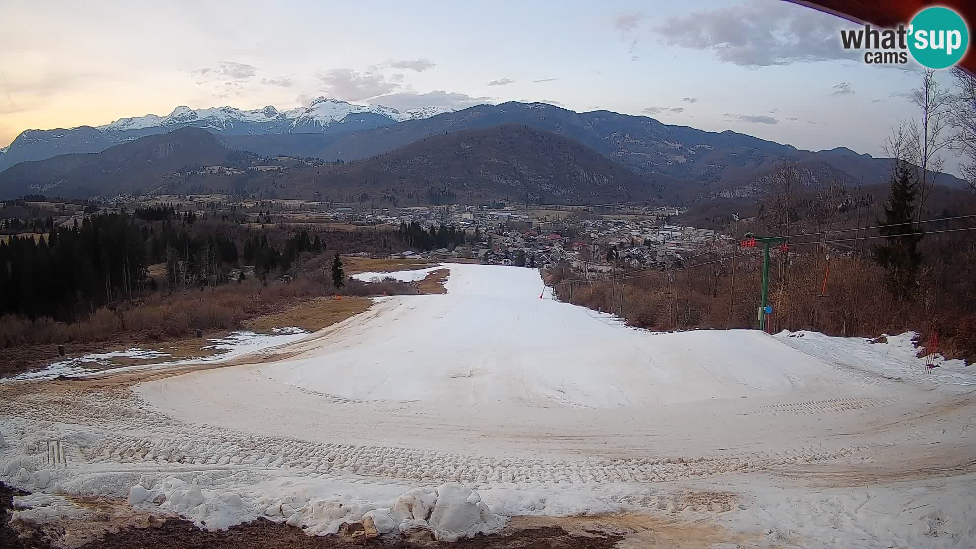 Webcam Bohinjska Bistrica – Live View from Kozji Hrbet Ski Station