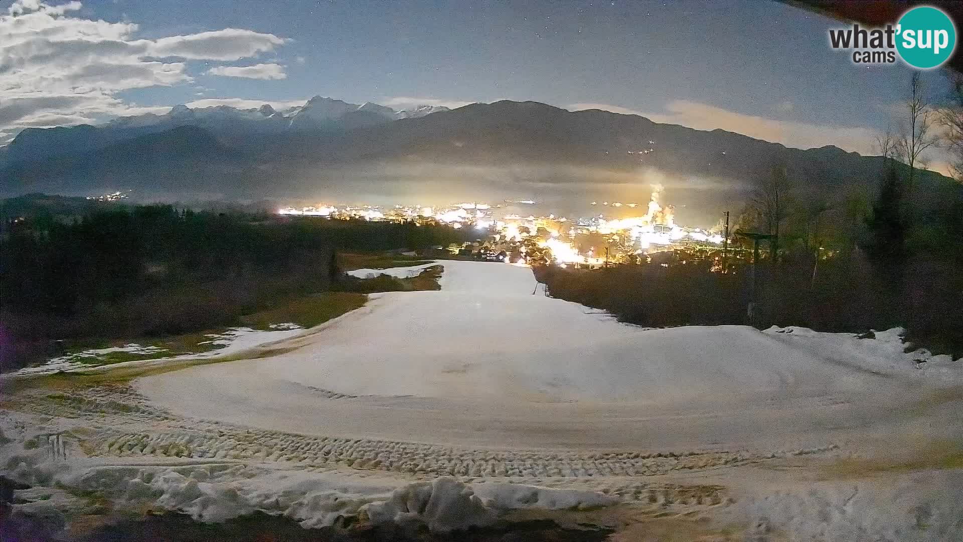 Webcam Bohinjska Bistrica – Live View from Kozji Hrbet Ski Station
