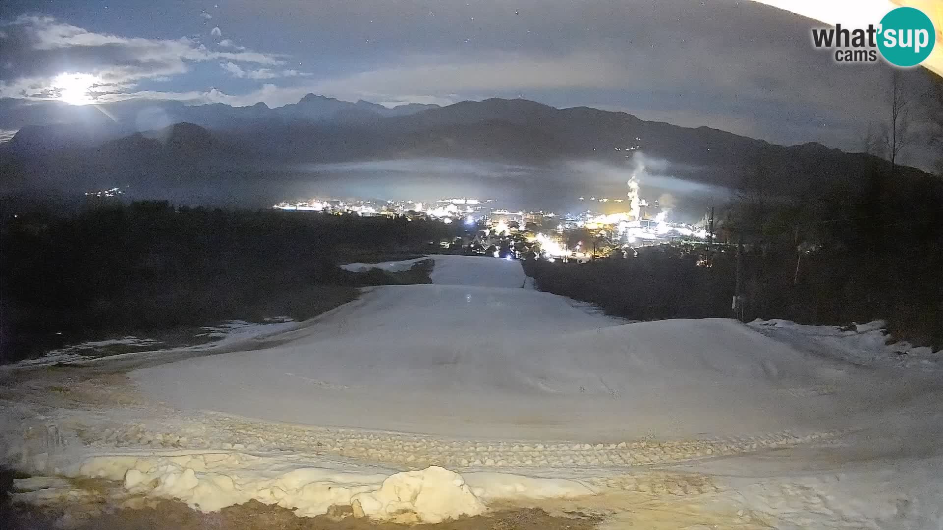 Livekamera Bohinjska Bistrica – Liveblick von der Skistation Kozji Hrbet