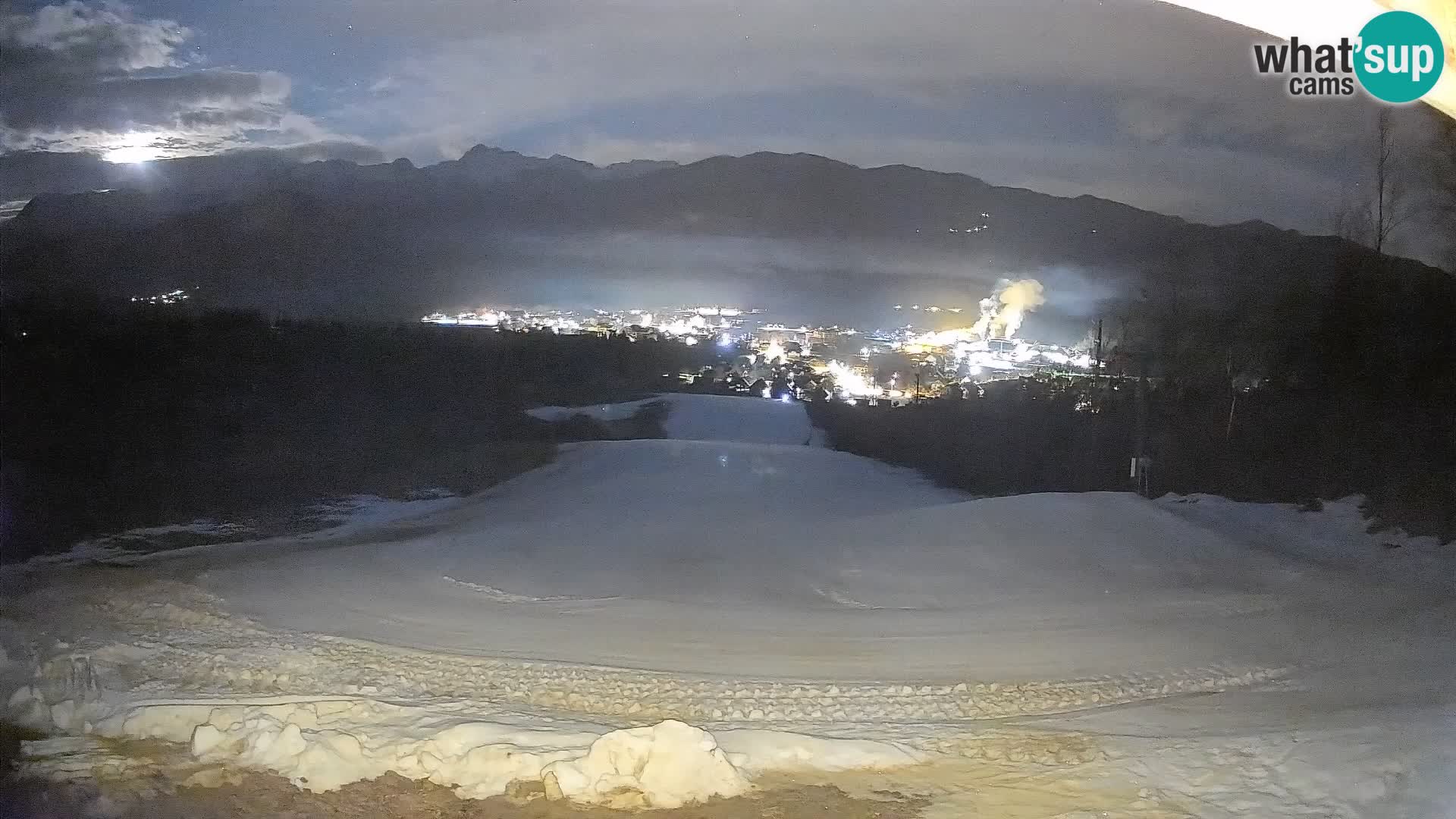Webcam Bohinjska Bistrica – Live View from Kozji Hrbet Ski Station