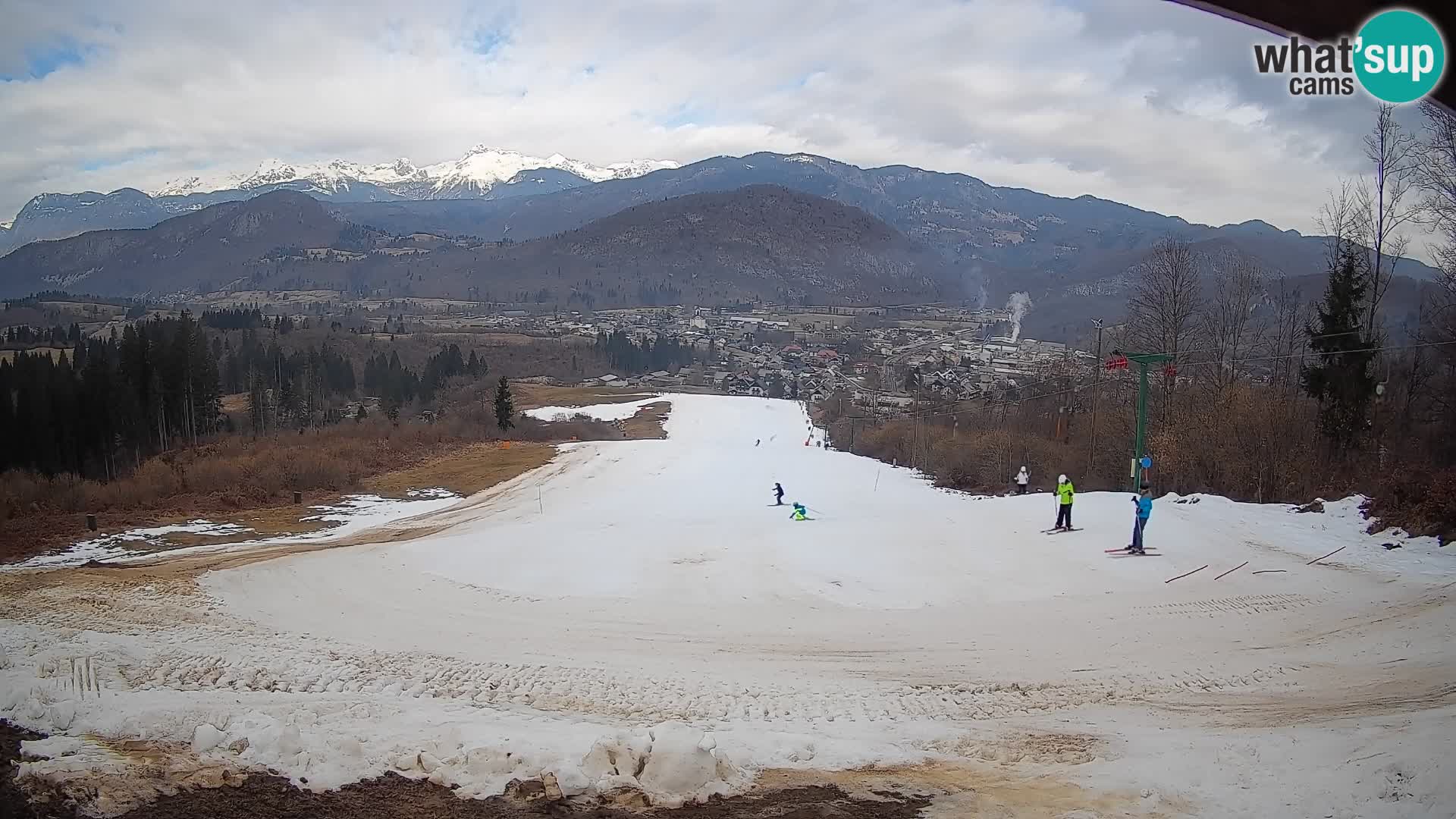 Webcam Bohinjska Bistrica – Live View from Kozji Hrbet Ski Station