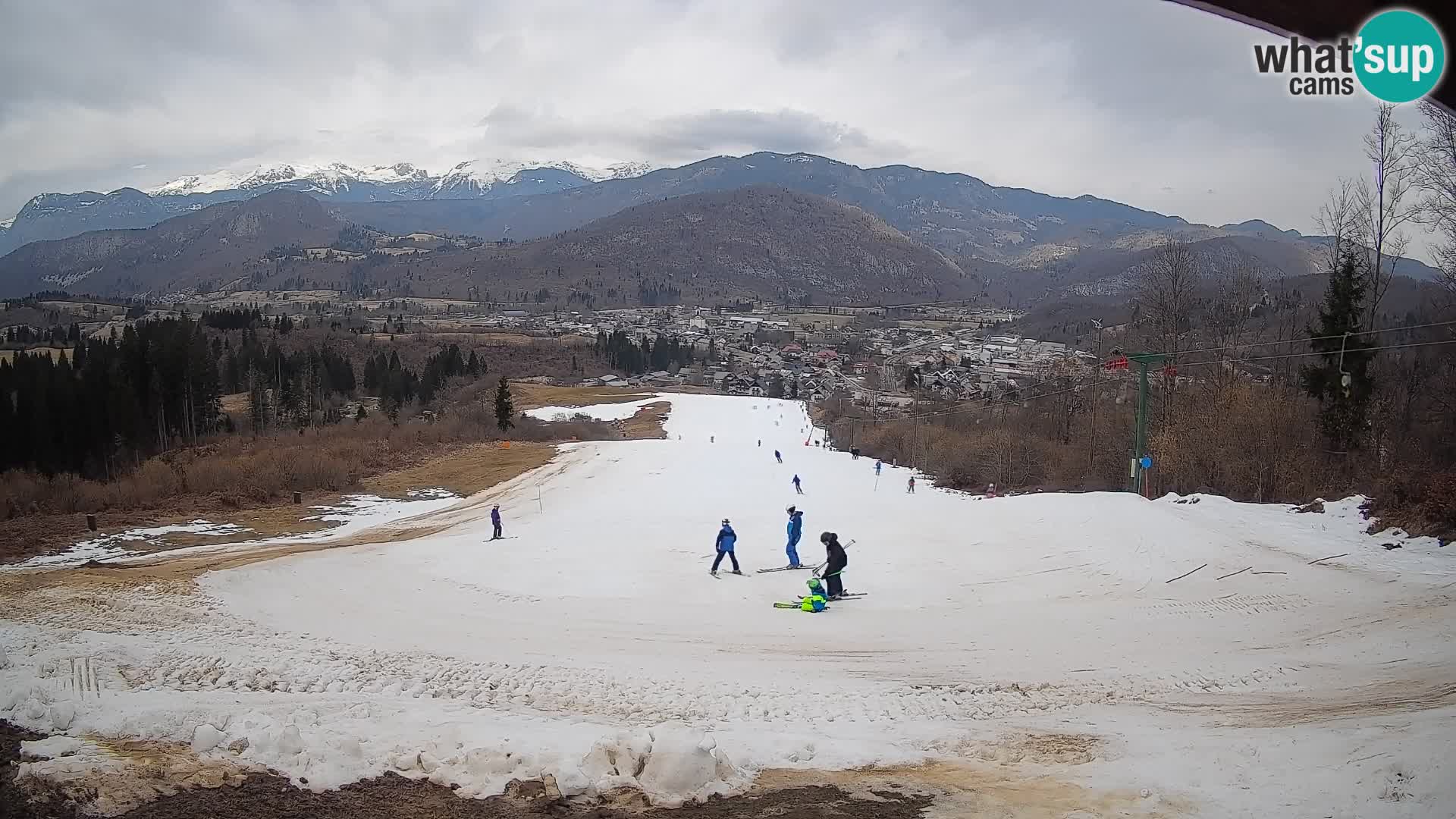 Webcam Bohinjska Bistrica – Live View from Kozji Hrbet Ski Station