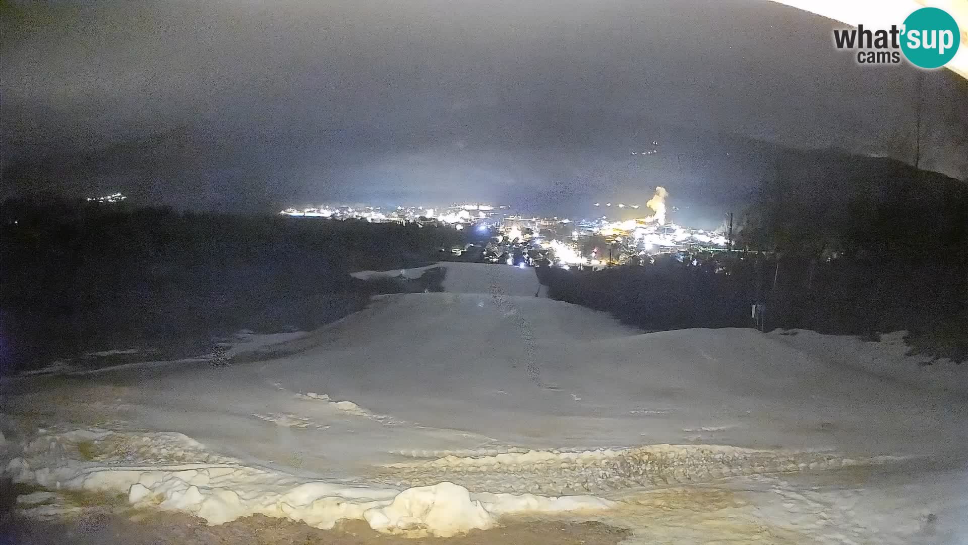 Webcam Bohinjska Bistrica – Vista live dalla stazione sciistica Kozji Hrbet