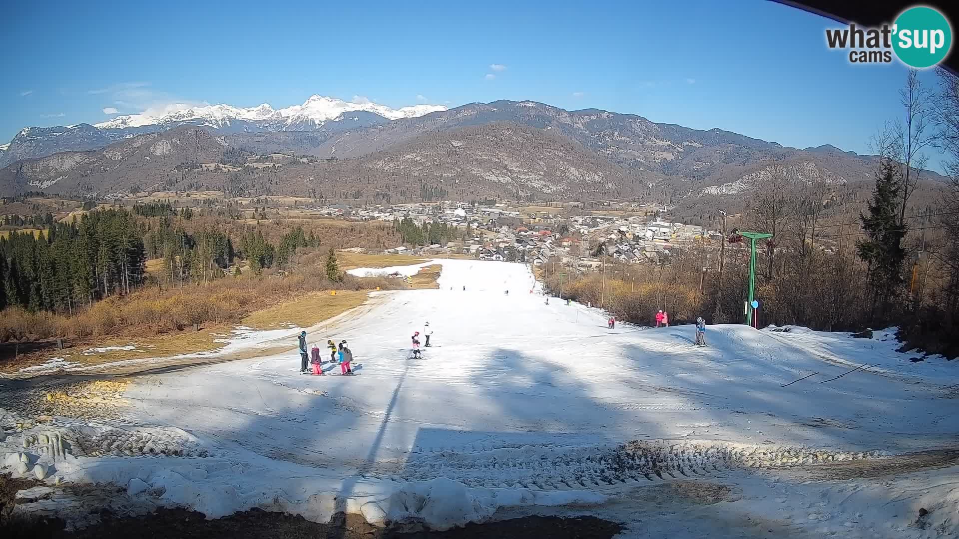 Webcam Bohinjska Bistrica – Vista live dalla stazione sciistica Kozji Hrbet