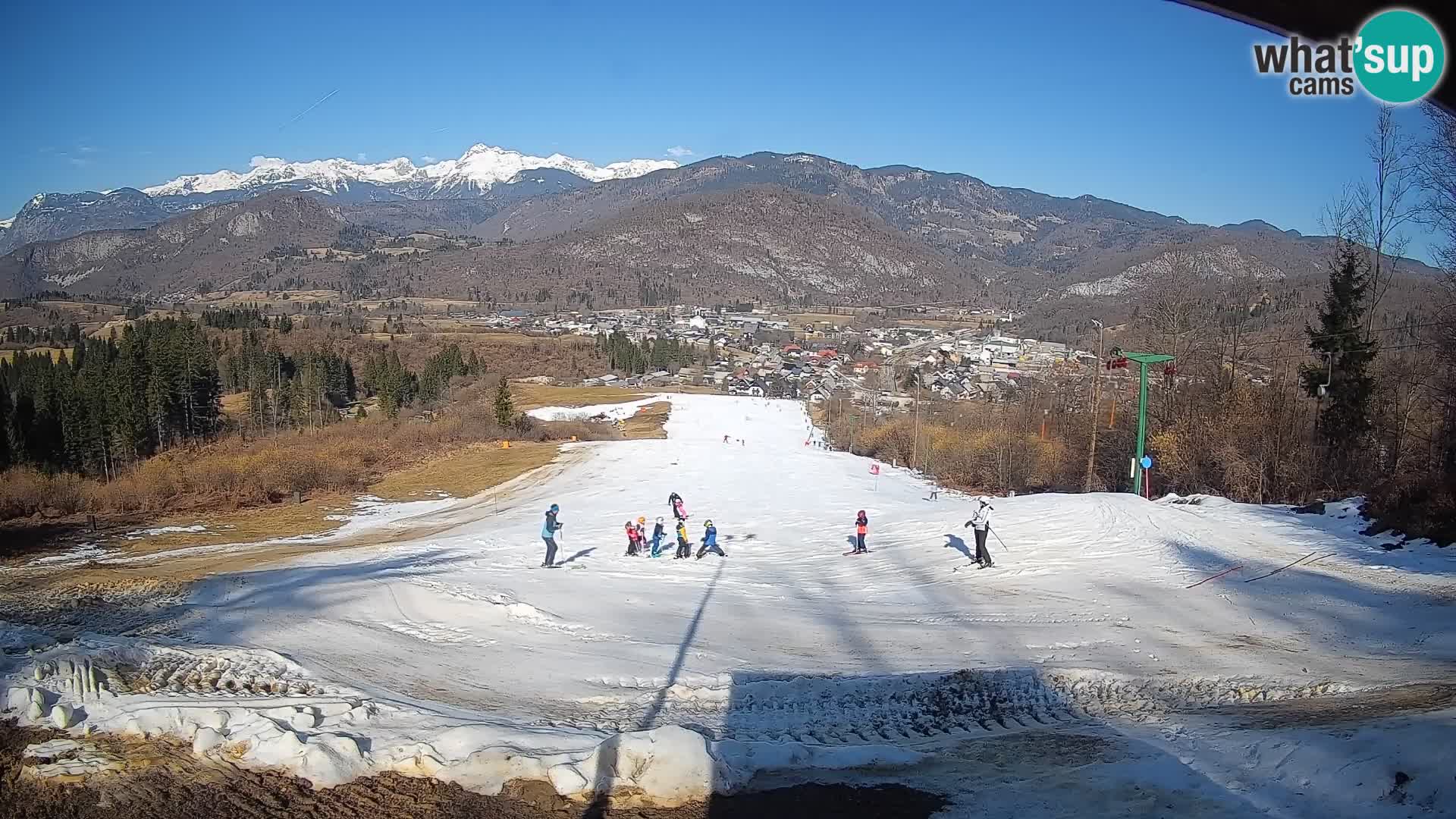 Webcam Bohinjska Bistrica – Live View from Kozji Hrbet Ski Station