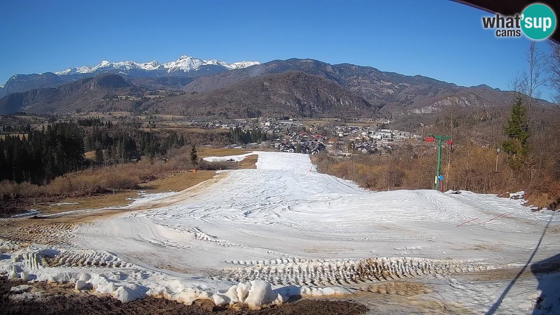 Webcam Bohinjska Bistrica – Vista live dalla stazione sciistica Kozji Hrbet