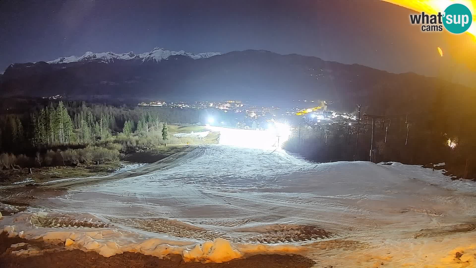 Webcam Bohinjska Bistrica – Live View from Kozji Hrbet Ski Station