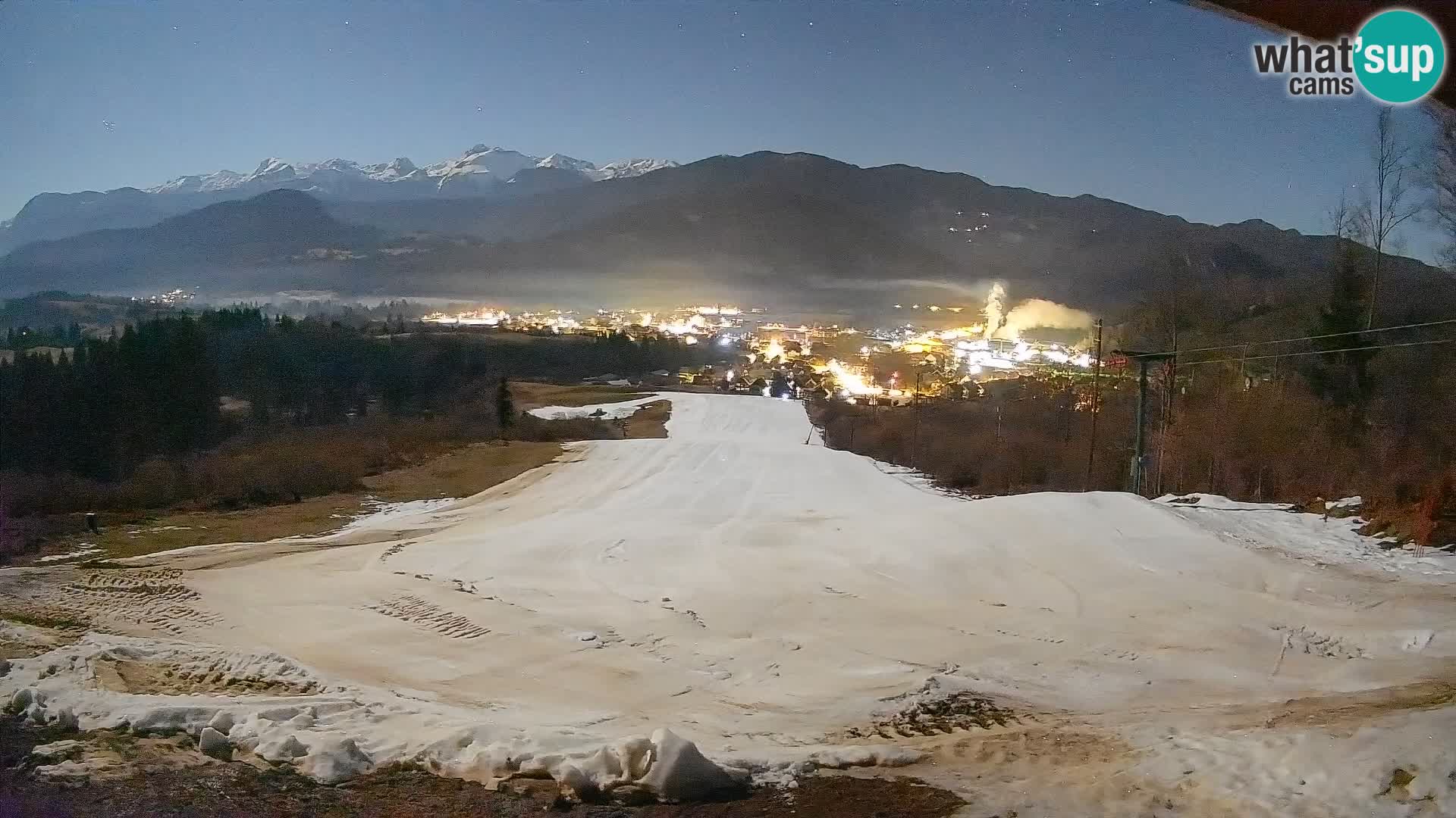 Livekamera Bohinjska Bistrica – Liveblick von der Skistation Kozji Hrbet
