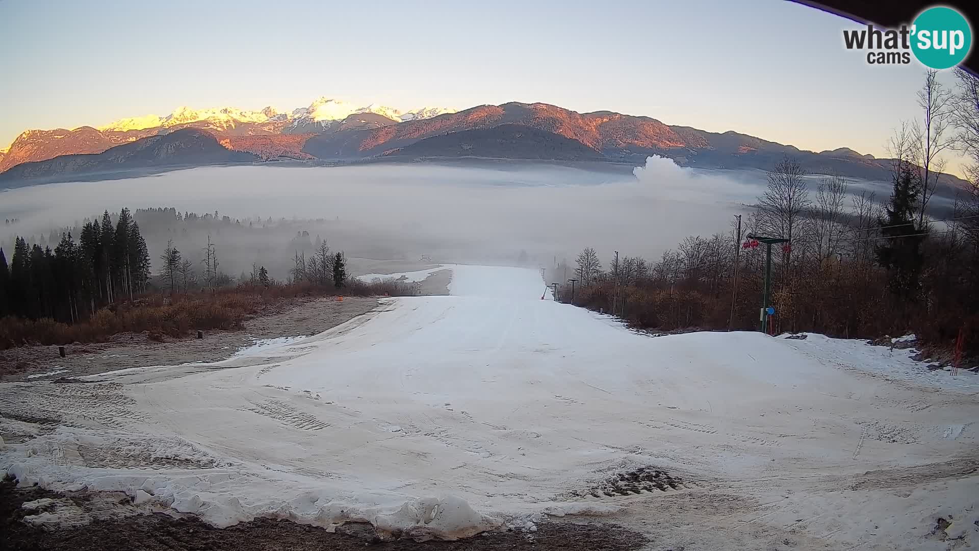 Livekamera Bohinjska Bistrica – Liveblick von der Skistation Kozji Hrbet