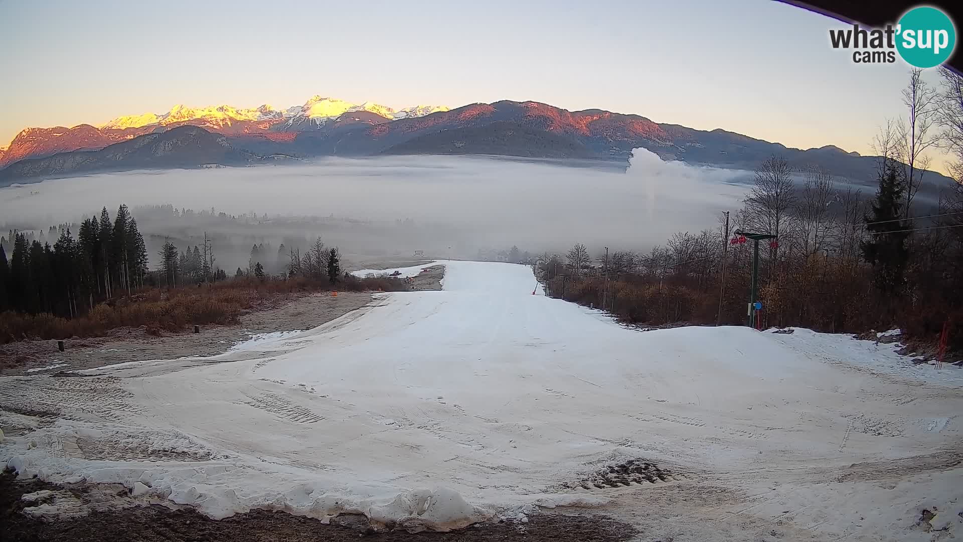 Livekamera Bohinjska Bistrica – Liveblick von der Skistation Kozji Hrbet