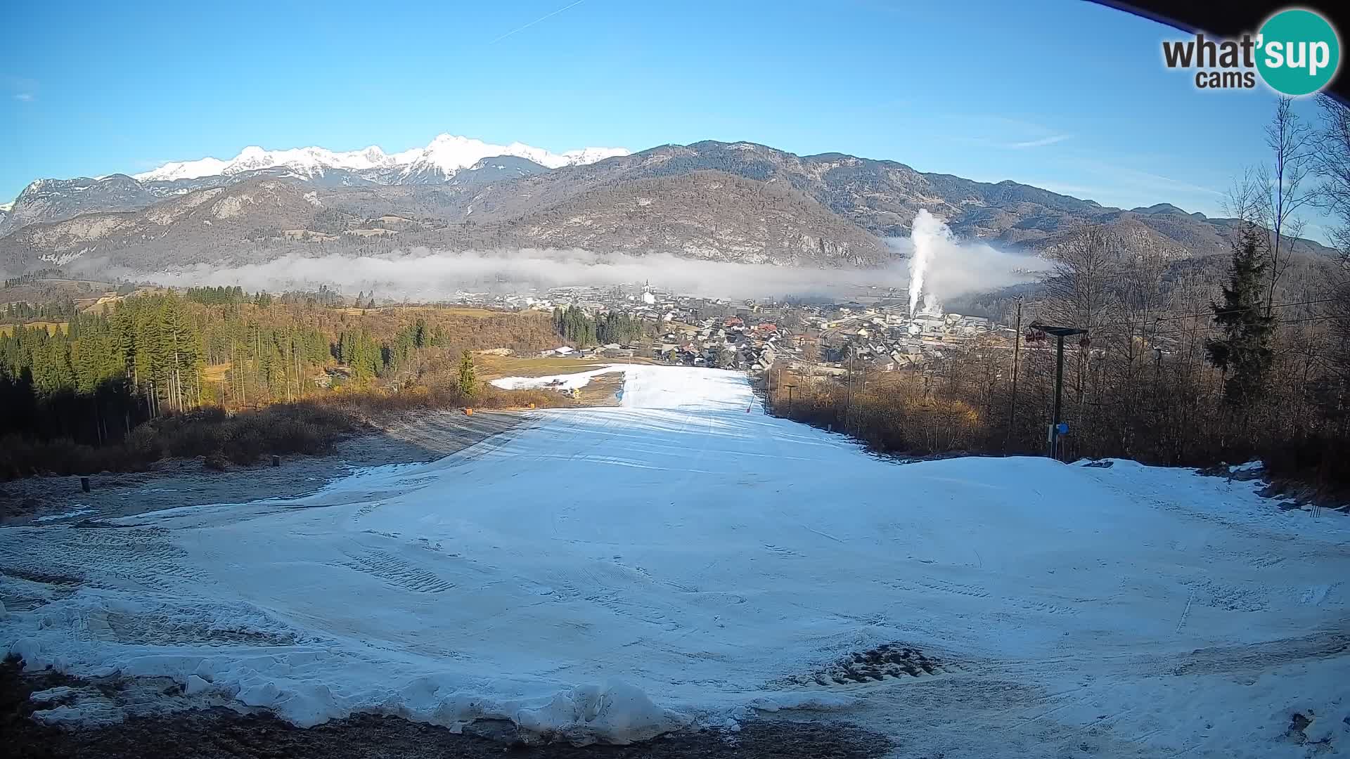 Livekamera Bohinjska Bistrica – Liveblick von der Skistation Kozji Hrbet