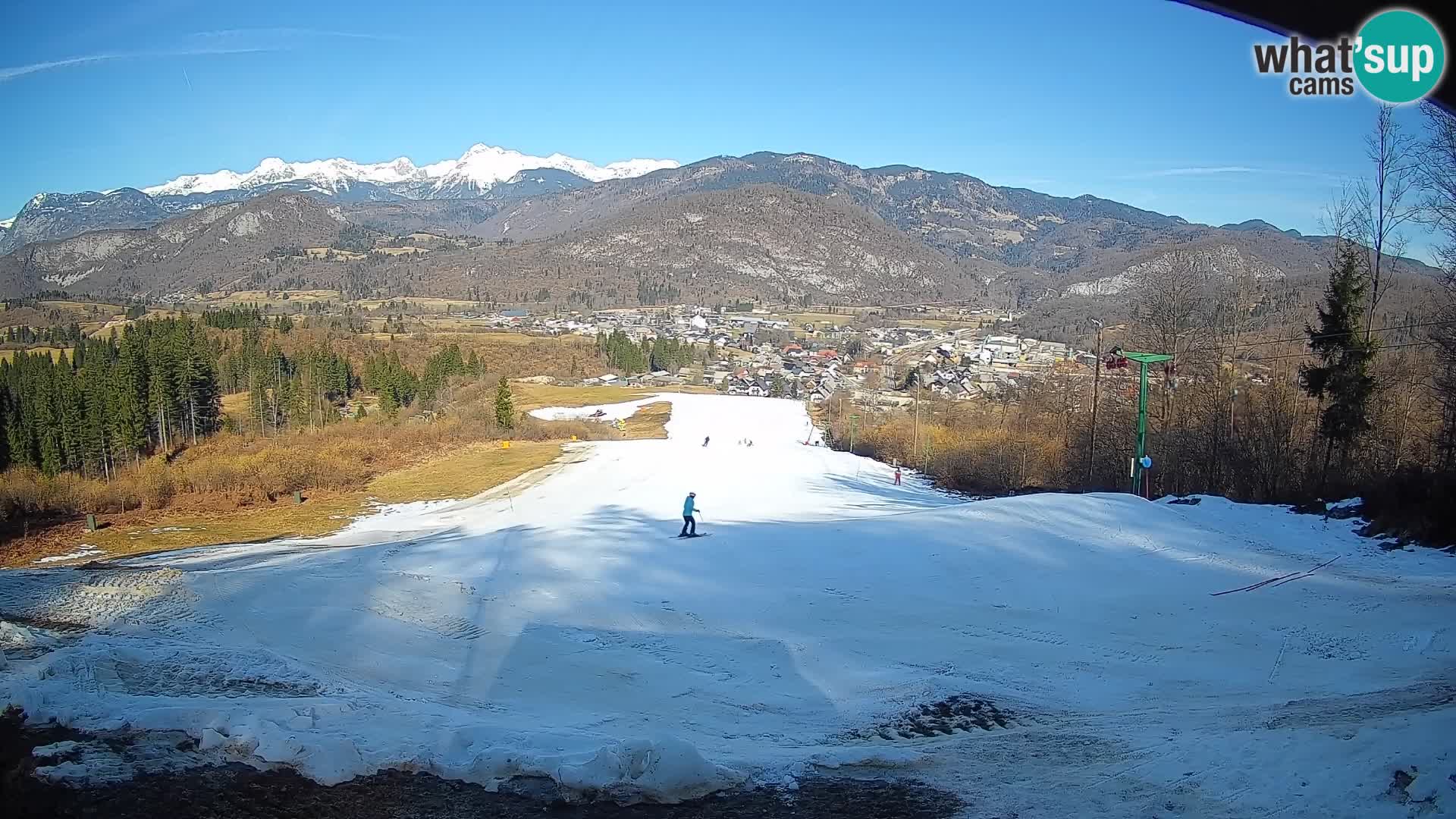 Webcam Bohinjska Bistrica – Vue en direct depuis la station de ski Kozji Hrbet