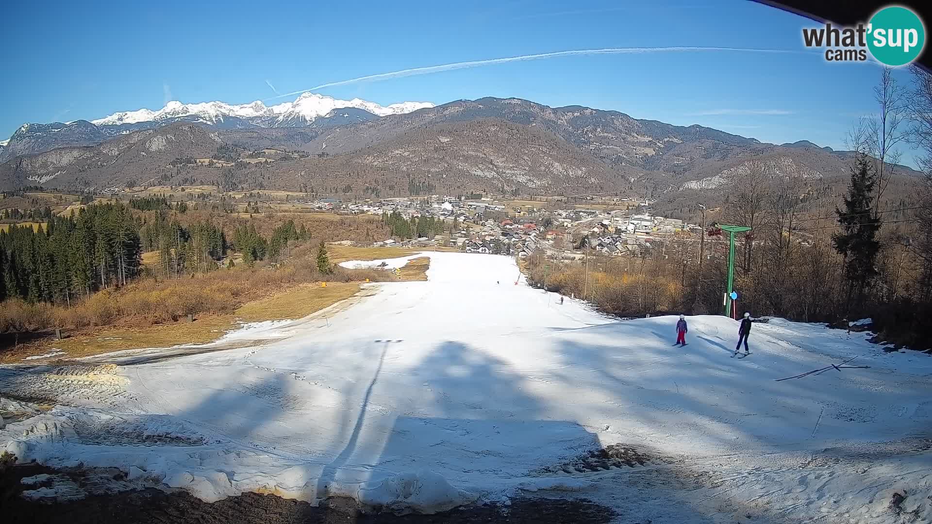 Webcam Bohinjska Bistrica – Vue en direct depuis la station de ski Kozji Hrbet