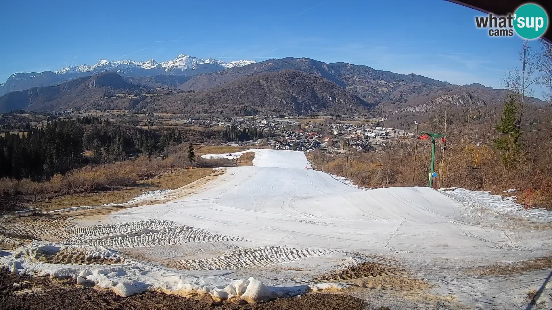 Webcam Bohinjska Bistrica – Live View from Kozji Hrbet Ski Station