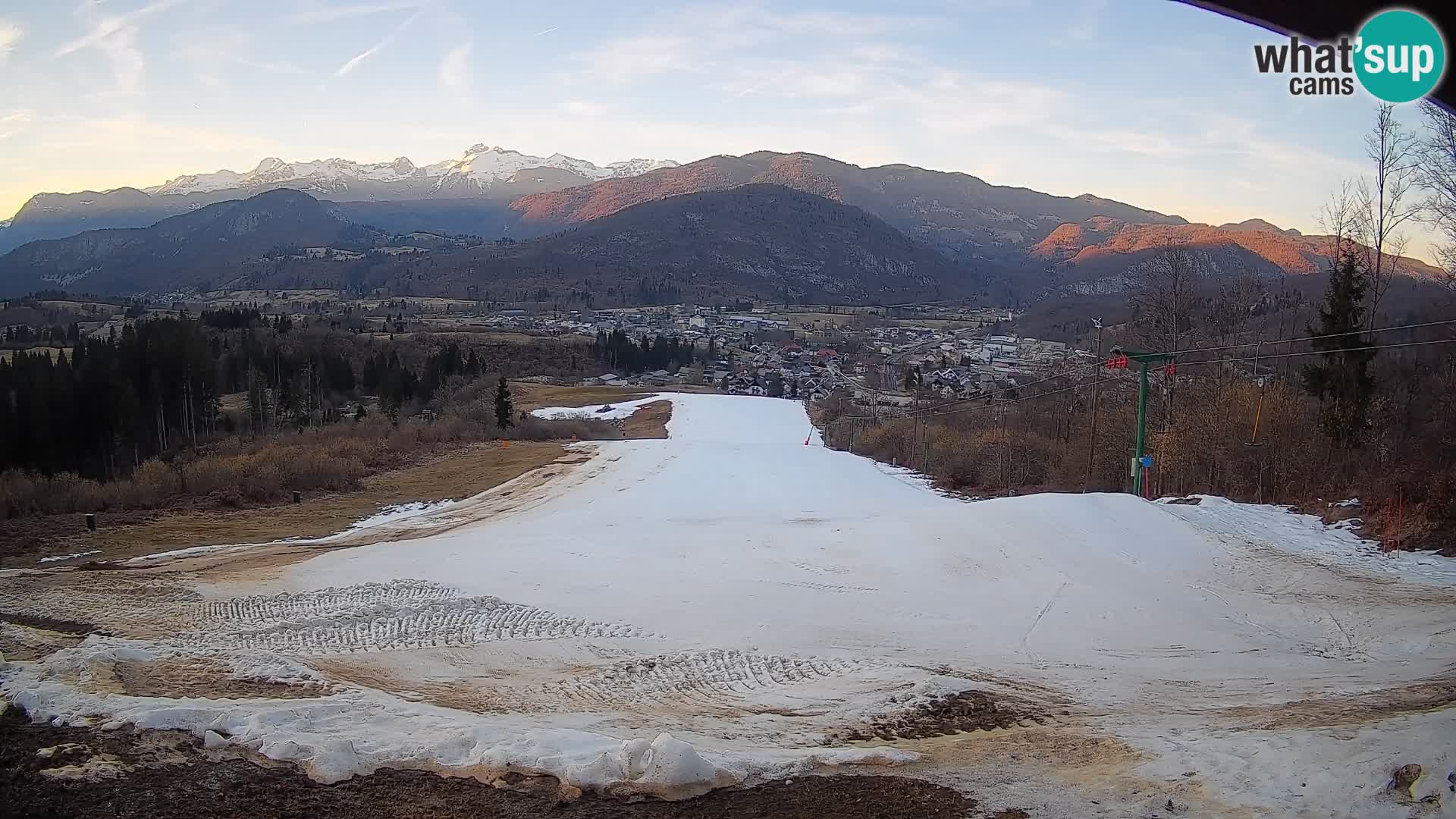 Webcam Bohinjska Bistrica – Live View from Kozji Hrbet Ski Station