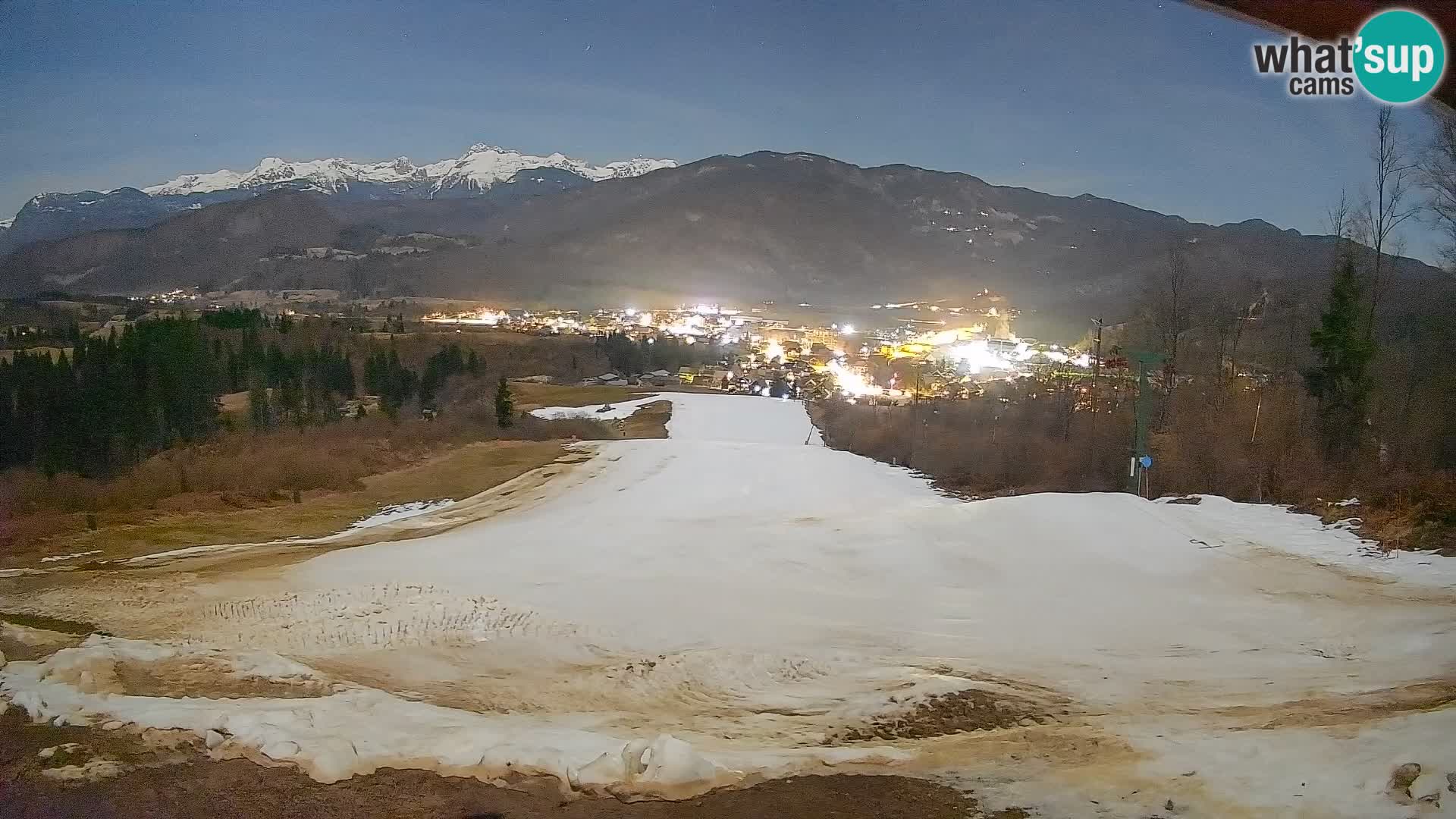 Webcam Bohinjska Bistrica – Live View from Kozji Hrbet Ski Station