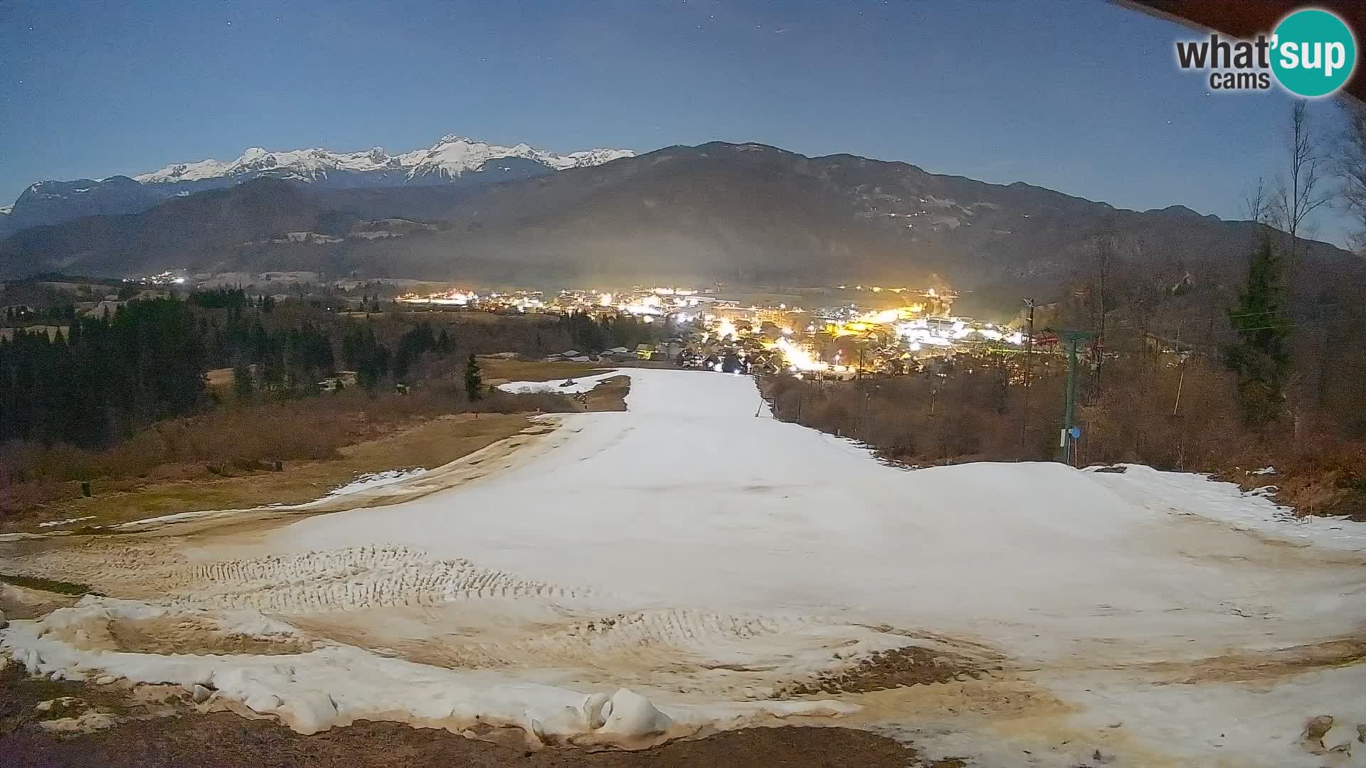 Webcam Bohinjska Bistrica – Live View from Kozji Hrbet Ski Station