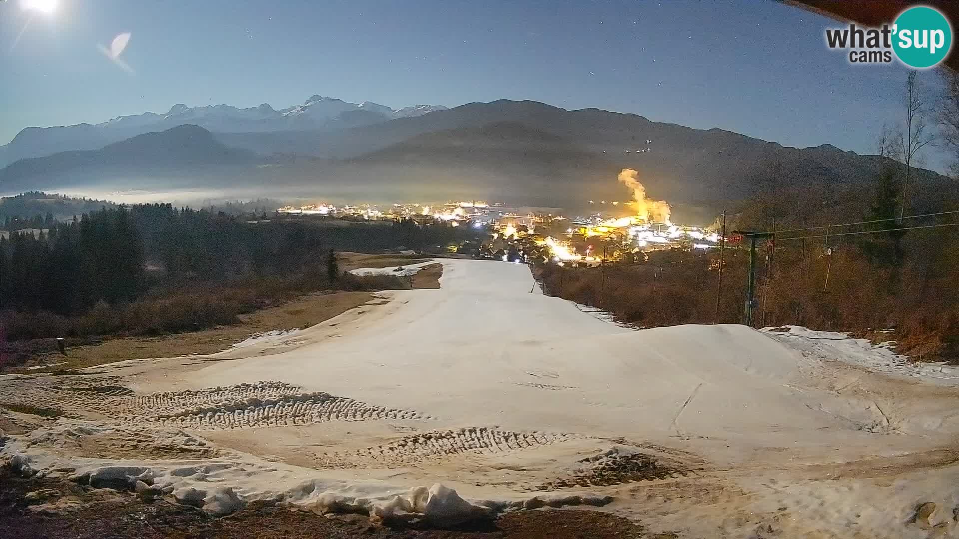 Livekamera Bohinjska Bistrica – Liveblick von der Skistation Kozji Hrbet