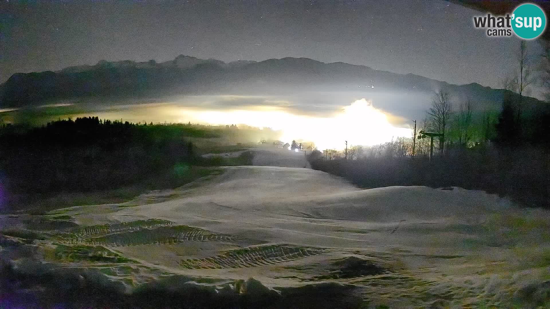 Webcam Bohinjska Bistrica – Vista live dalla stazione sciistica Kozji Hrbet