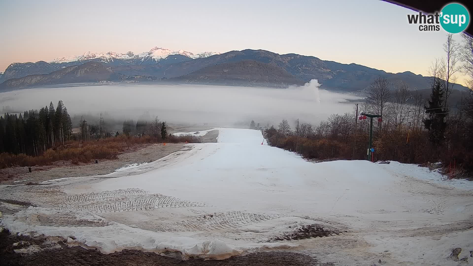 Webcam Bohinjska Bistrica – Vista live dalla stazione sciistica Kozji Hrbet