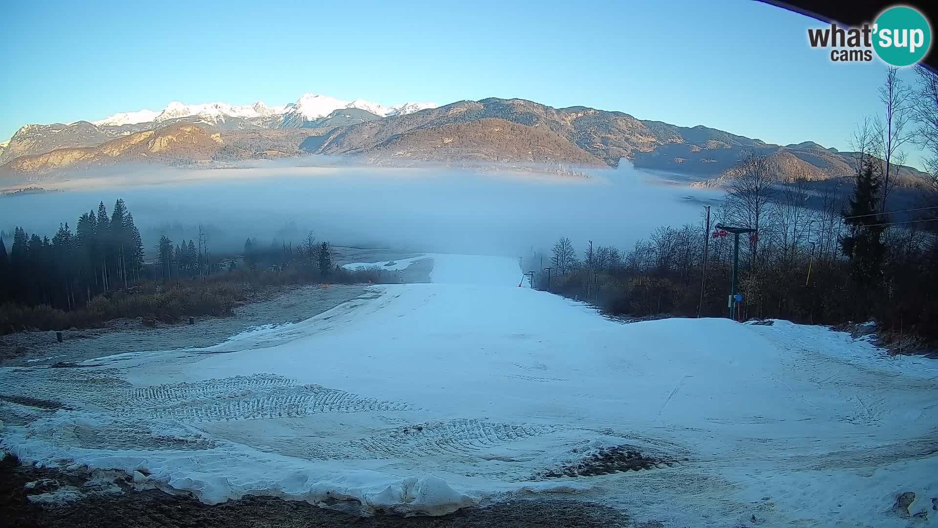Livekamera Bohinjska Bistrica – Liveblick von der Skistation Kozji Hrbet