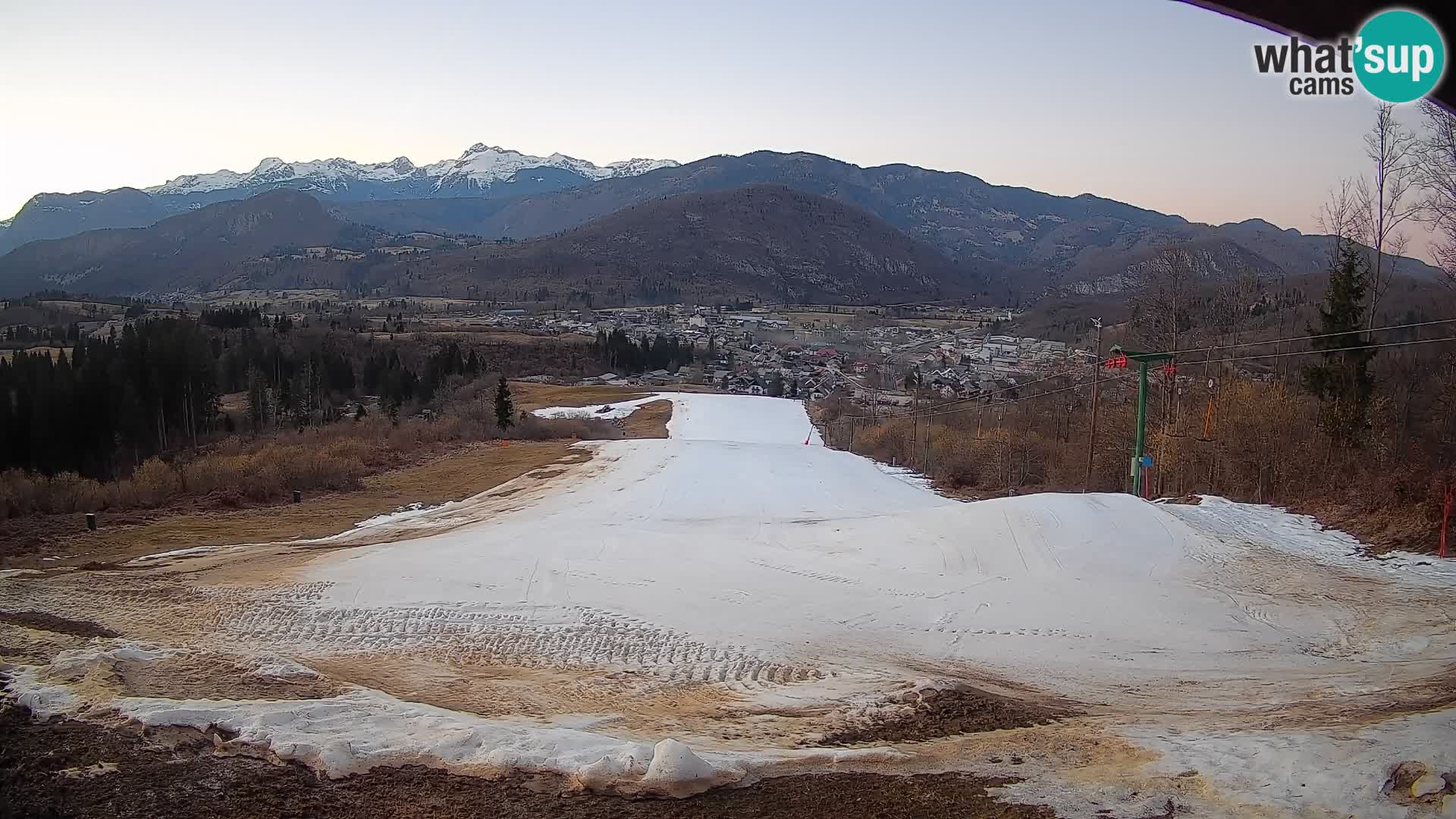Webcam Bohinjska Bistrica – Vue en direct depuis la station de ski Kozji Hrbet