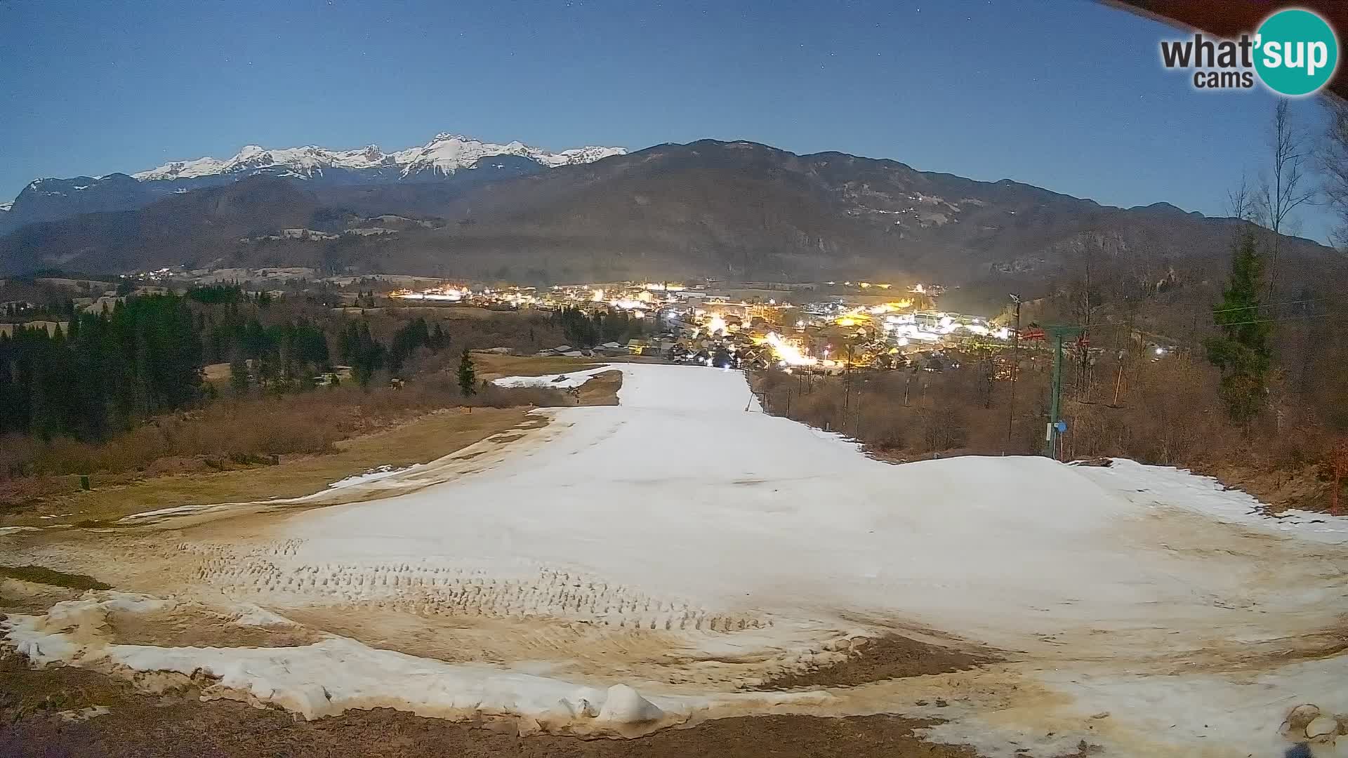 Livekamera Bohinjska Bistrica – Liveblick von der Skistation Kozji Hrbet