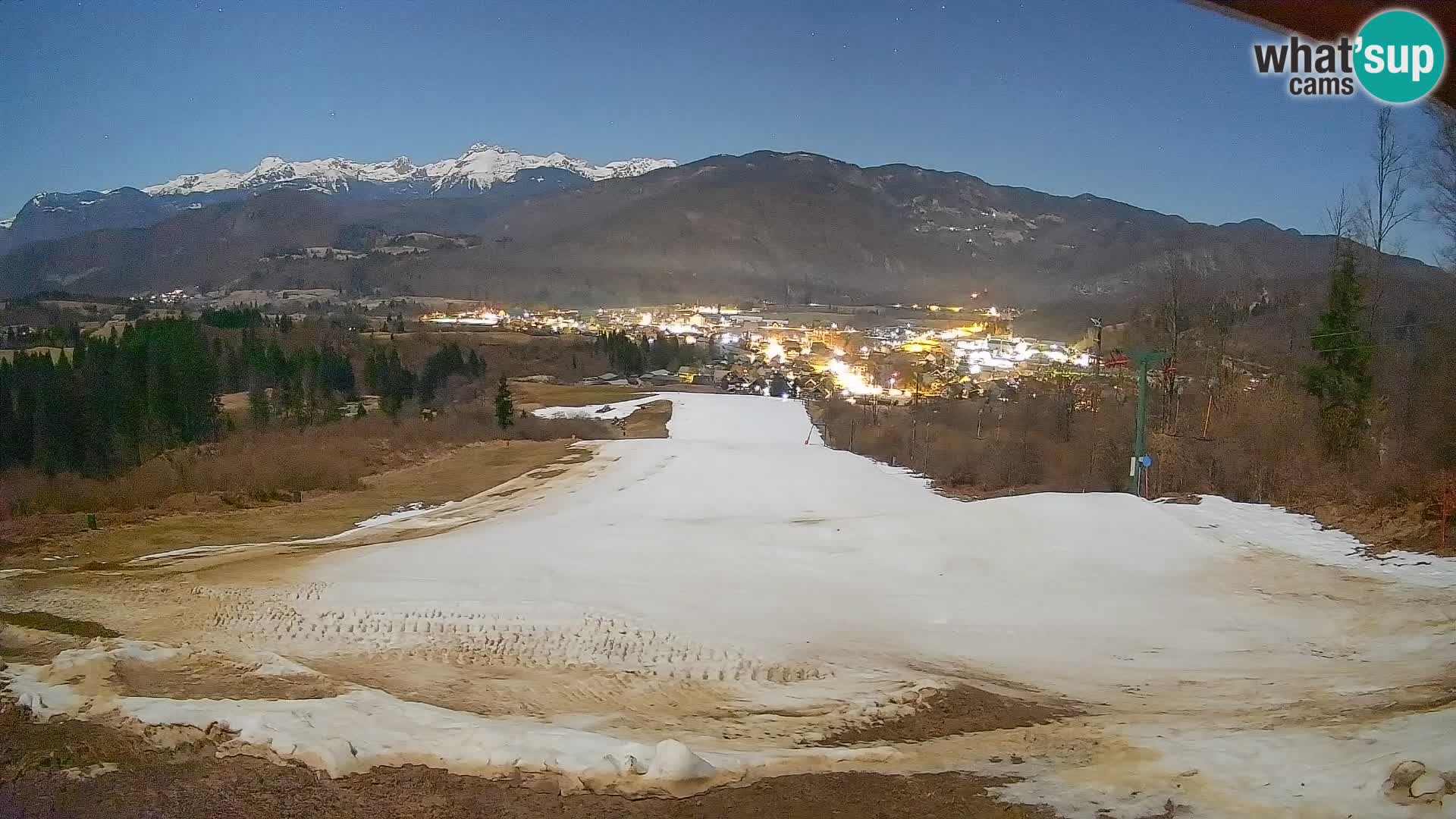 Webcam Bohinjska Bistrica – Live View from Kozji Hrbet Ski Station
