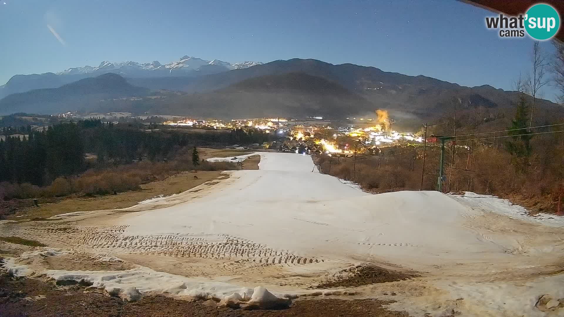 Livekamera Bohinjska Bistrica – Liveblick von der Skistation Kozji Hrbet