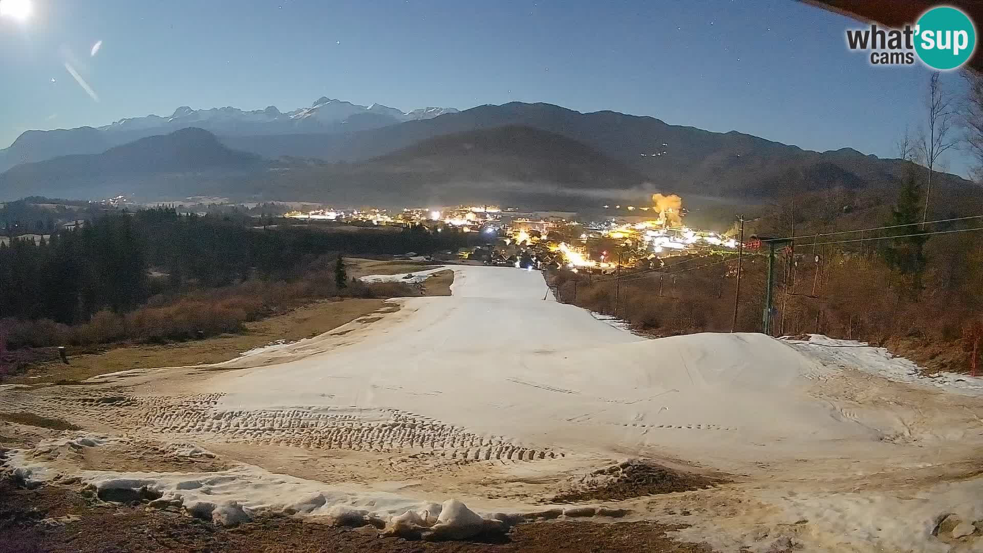 Cámara en vivo Bohinjska Bistrica – Vista en directo desde la estación de esquí Kozji Hrbet